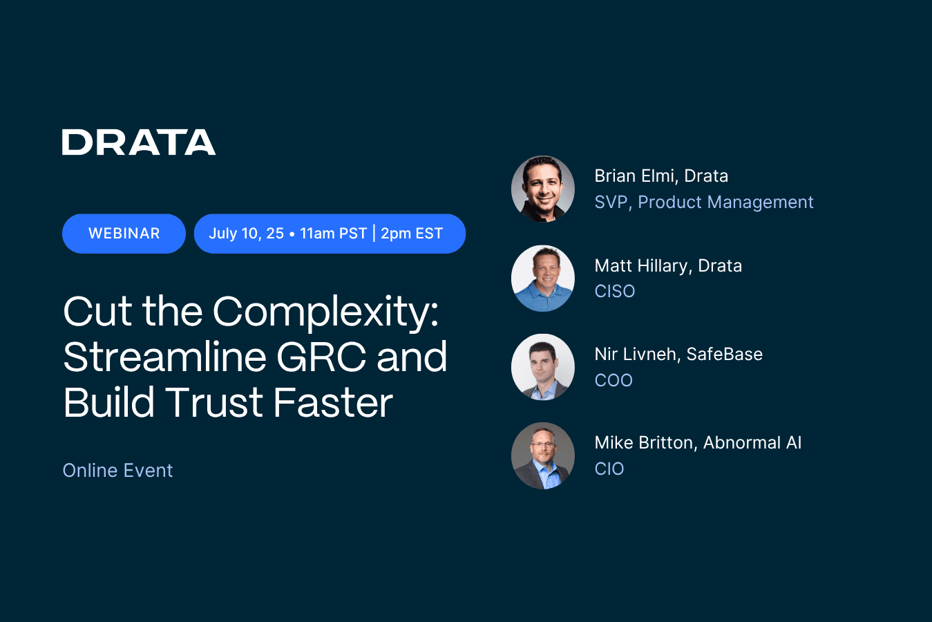 Website Webinar Head - SafeBase x Drata